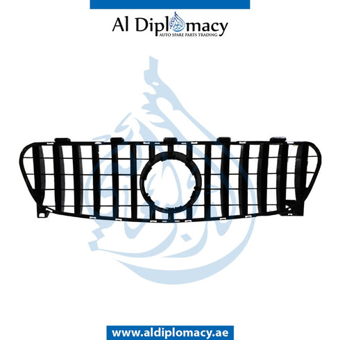 SHOW Grille, GTR Style, BLACK for Mercedes-Benz GLA Class H247 (2014-2020) models