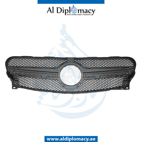 SHOW Grille, Silver, WITHOUT LOGO for Mercedes-Benz GLA Class H247 (2014-2020) models