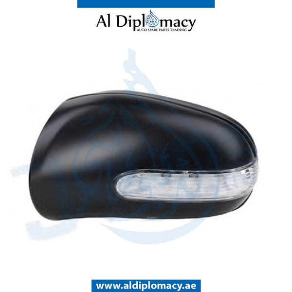 Left Mirror Cover, WITH LED LAMP for Mercedes-Benz M Class W163 (1998-2005) models, Part Number T-1638100179