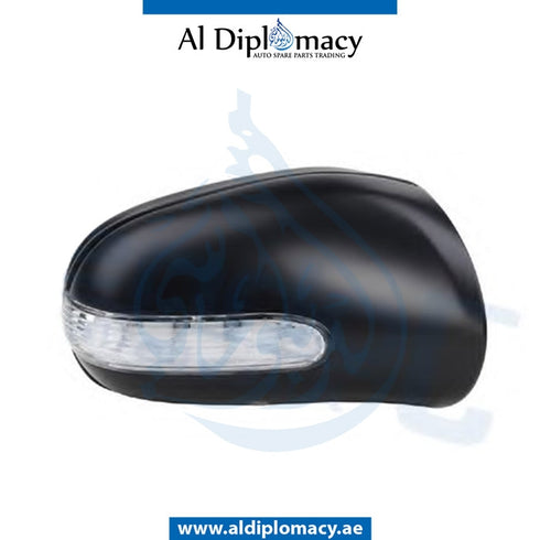 Right Mirror Cover, WITH LED LAMP for Mercedes-Benz M Class W163 (1998-2005) models, Part Number T-1638100279