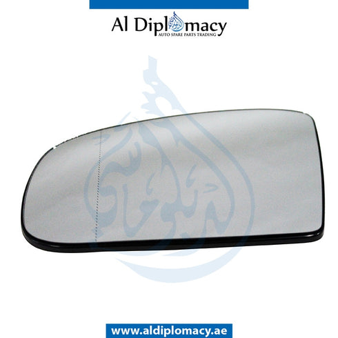 Left Mirror GLASS for Mercedes-Benz M Class W163 (1998-2005) models, Part Number T-1638102719