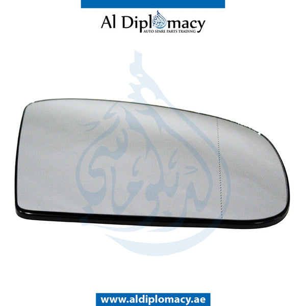 Right Mirror GLASS for Mercedes-Benz M Class W163 (1998-2005) models, Part Number T-1638103419