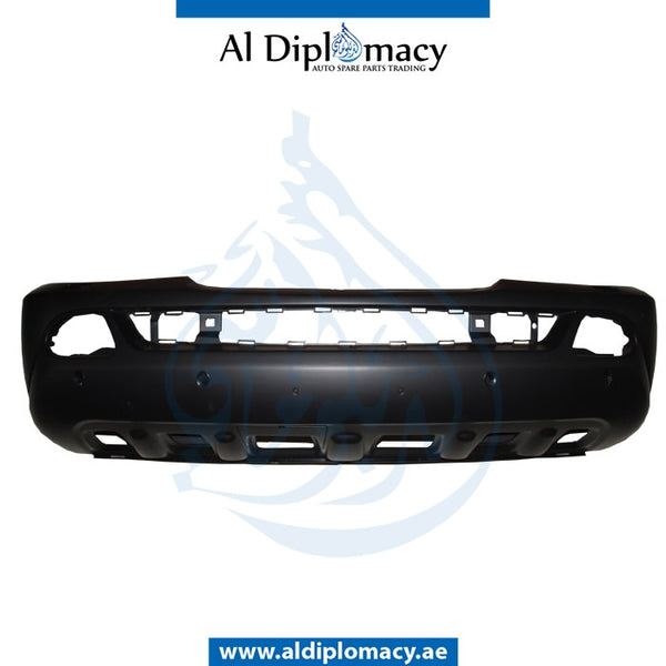 Front Bumper, WITH SENSOR HOLE for Mercedes-Benz M Class W163 (1998-2005) models, Part Number T-1638804870