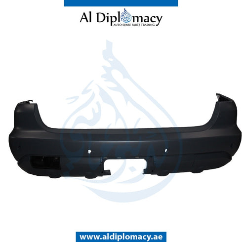Rear Bumper, WITH SENSOR HOLE for Mercedes-Benz M Class W163 (1998-2005) models, Part Number T-1638807271