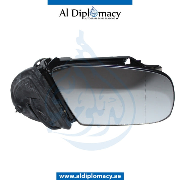 Right Mirror, WITH Glass, WITHOUT COVER for Mercedes-Benz M Class W163 (1998-2005) models, Part Number T-163MIR#9PIN(RH)