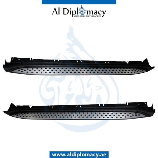 SIDE Step, SET for Mercedes-Benz M Class W164 (2006-2011) models, Part Number T-1646900975/1075