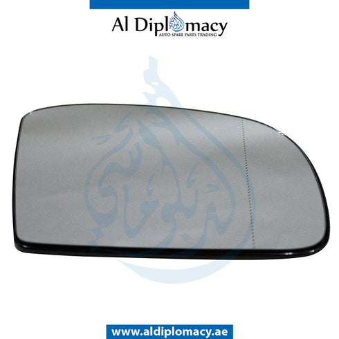Right Mirror GLASS for Mercedes-Benz M Class W164 (2006-2011) models, Part Number T-1648100819-H