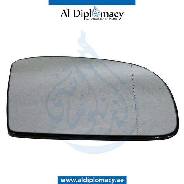 Right Mirror GLASS for Mercedes-Benz M Class W164 (2006-2011) models, Part Number T-1648100819-H