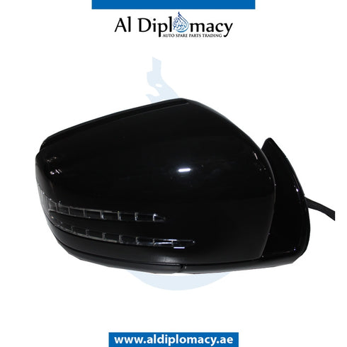 Right Mirror, BLACK for Mercedes-Benz M Class W164 (2006-2011) models