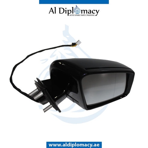 Right Mirror, BLACK for Mercedes-Benz M Class W164 (2006-2011) models, Part Number T-1648104693-BK