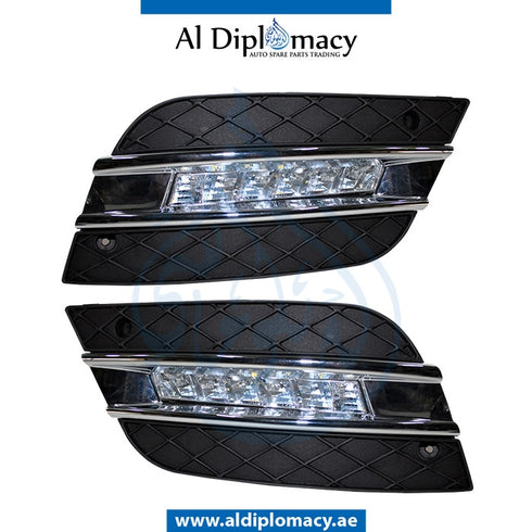 FOG Lamp, WITH Net, SET for Mercedes-Benz M Class W164 (2006-2011) models, Part Number T-1648200656/0756-WITH NET