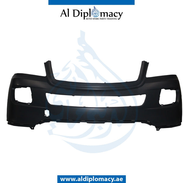 Front Bumper, WIHTOUT SENSOR Hole, AND WIPER HOLE for Mercedes-Benz M Class W164 (2006-2011) models, Part Number T-1648850625