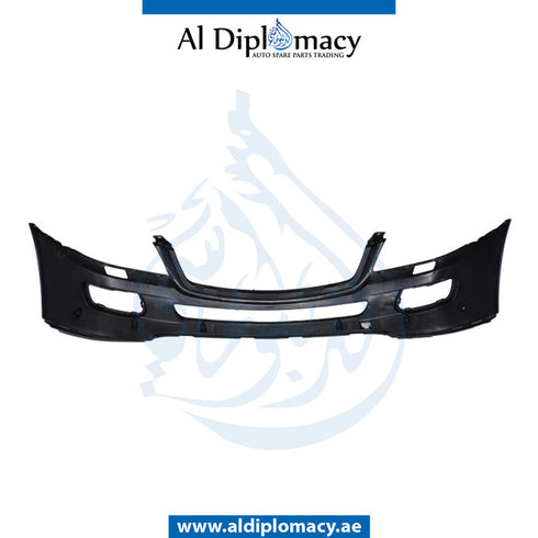 Front Bumper, WITH SENSOR AND WIPER HOLE for Mercedes-Benz M Class W164 (2006-2011) models