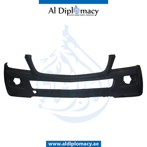 Front Bumper, WITHOUT SENSOR HOLE for Mercedes-Benz M Class W164 (2006-2011) models, Part Number T-1648851325