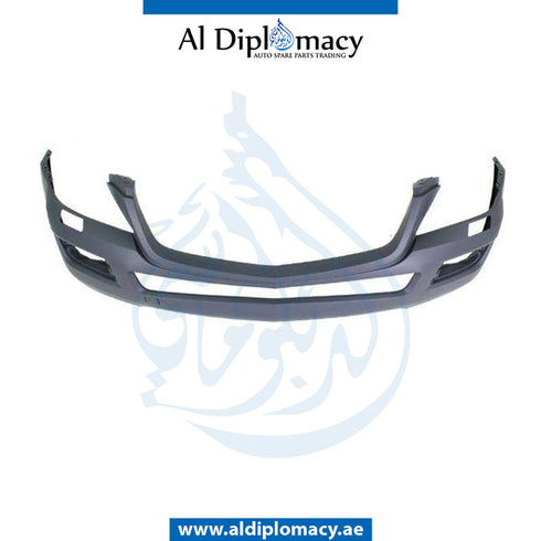 Front Bumper, WITH WIPER HOLE for Mercedes-Benz M Class W164 (2006-2011) models, Part Number T-1648855225