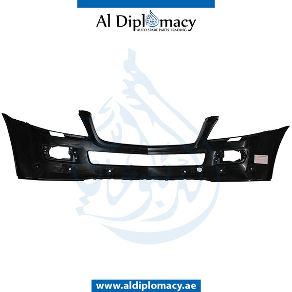 Front Bumper, WITH SENSOR AND WIPER HOLE for Mercedes-Benz GL Class X164 (2006-2012) models, Part Number T-1648855325