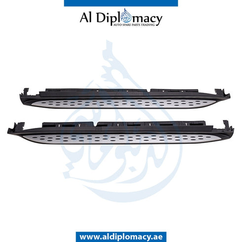 SIDE Step, SET for Mercedes-Benz GLE Class W166 (2011-2019) models, Part Number T-1666900075/0675