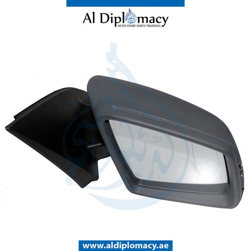Right Mirror, WITH Glass, WITH COVER for Mercedes-Benz GL Class W166 (2011-2019) models, Part Number T-1668100493-CN