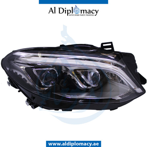 Right Headlight, ML UPGRADE TO GLE LOOK for Mercedes-Benz GLE Class W166 (2011-2019) models, Part Number T-1668200859-UPGRADE