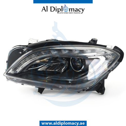 Left Headlight, Xenon, EMPTY for Mercedes-Benz GLE Class W166 (2011-2019) models, Part Number T-1668205459-CN