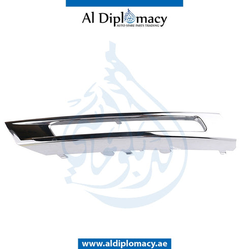 Front Left Lower BUMPER GRILLE MOLDING for Mercedes-Benz GLE Class W166 (2011-2019) models, Part Number T-1668850774