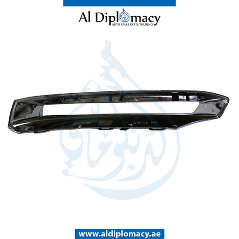 Front Left Lower BUMPER FOG LAMP GRILLE MOLDING for Mercedes-Benz GLE Class W166 (2011-2019) models, Part Number T-1668851774