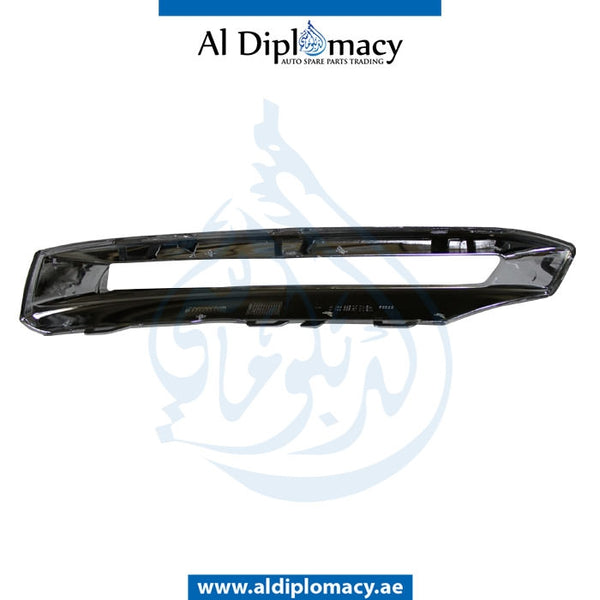 Front Left Lower BUMPER FOG LAMP GRILLE MOLDING for Mercedes-Benz GLE Class W166 (2011-2019) models, Part Number T-1668851774