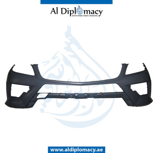 Front Bumper, WITHOUT SENSOR Hole, AMG for Mercedes-Benz GLE Class W166 (2011-2019) models, Part Number T-1668854325