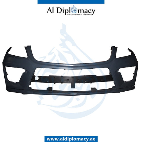 Front Bumper, WITH SENSOR AND WIPER HOLE for Mercedes-Benz GLE Class W166 (2011-2019) models, Part Number T-1668854625