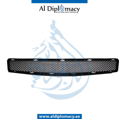 Front Lower BUMPER Grille, Black, Amg, CENTER for Mercedes-Benz GLE Class W166 (2011-2019) models, Part Number T-1668855925