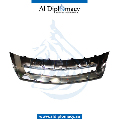 Front Lower BUMPER CHROME Molding, CENTER for Mercedes-Benz GLE Class W166 (2011-2019) models