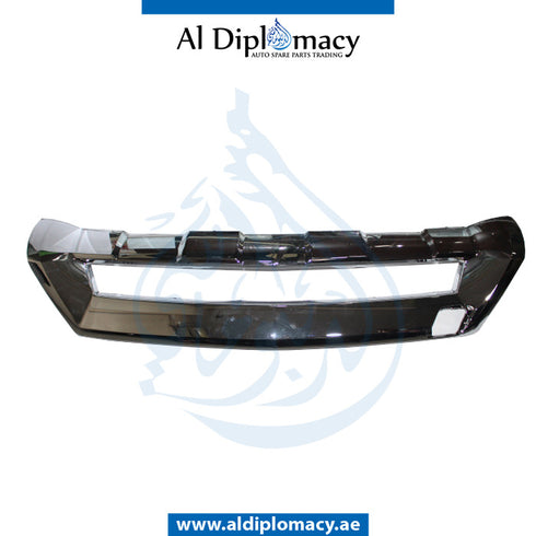 Front Lower BUMPER CHROME Molding, CENTER for Mercedes-Benz GLE Class W166 (2011-2019) models, Part Number T-1668858625-CN
