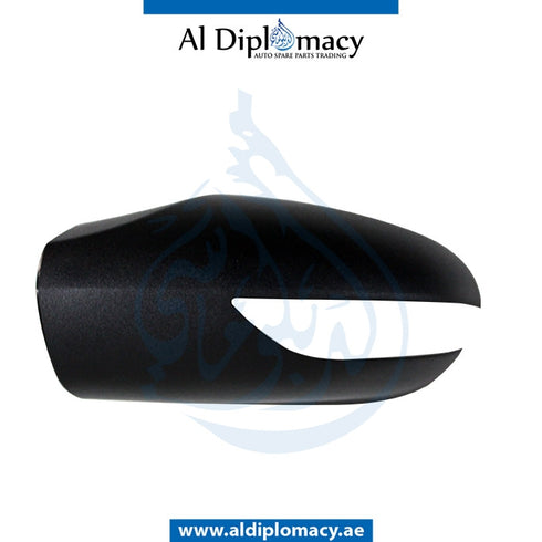 Left Mirror Cover, BLACK for Mercedes-Benz A Class W169 (2004-2012) models