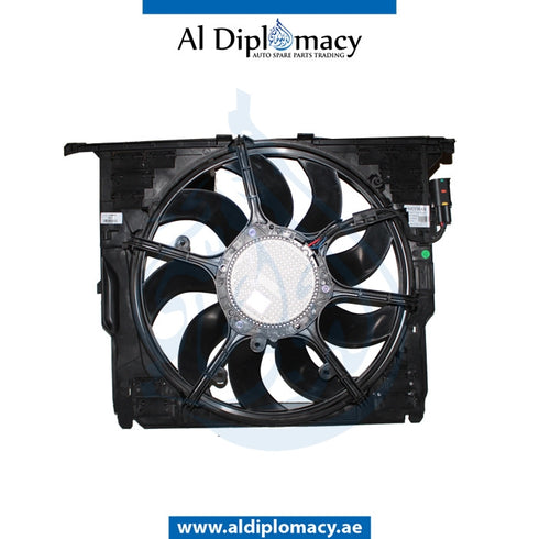 Fan, WITH HOUSING for BMW 5 Series F01 (2008-2015) models