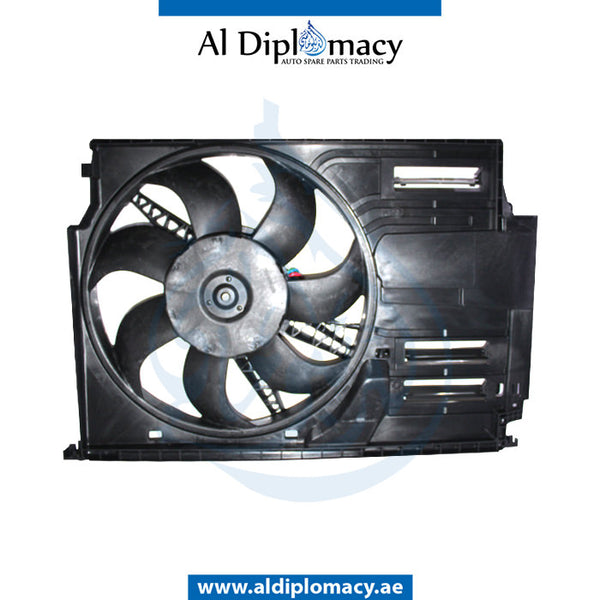 Fan, WITH HOUSING for BMW X1 Series F39 (2017-2023) models, Part Number T-17427617609