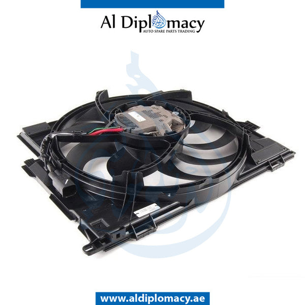 Fan, WITH HOUSING for BMW 1 Series F20 (2015-2019) models, Part Number T-17427640513
