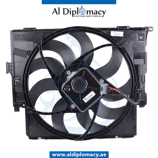 Fan, WITH HOUSING for BMW 1 Series F20 (2011-2015) models, Part Number T-17428641964