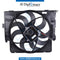 Fan, WITH HOUSING for BMW 1 Series F20 (2011-2015) models, Part Number T-17428641964