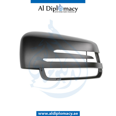 Left Mirror Cover, WITHOUT LAMP for Mercedes-Benz A Class W176 (2012-2018) models, Part Number T-1768110160