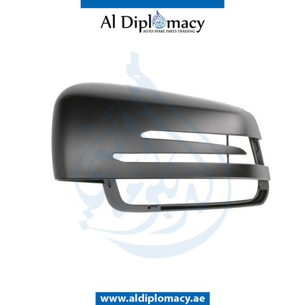 Left Mirror Cover, WITHOUT LAMP for Mercedes-Benz A Class W176 (2012-2018) models, Part Number T-1768110160