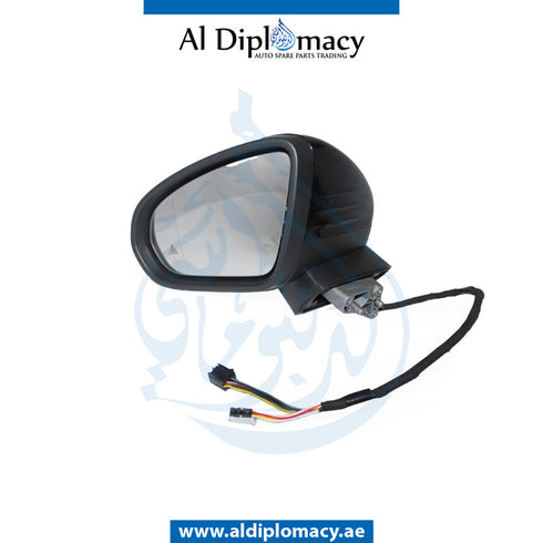 Right Mirror, WITH BLIND Spot, COMPLETE for Mercedes-Benz A Class W177 (2018-2020) models, Part Number T-1778101004