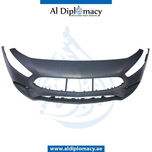 Front Bumper, WITH SENSOR AND CAMERA Hole, AMG for Mercedes-Benz A Class W177 (2018-2020) models, Part Number T-1778802304