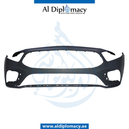 Front Bumper, WITH SENSOR HOLE for Mercedes-Benz A Class W177 (2018-2020) models, Part Number T-1778802801