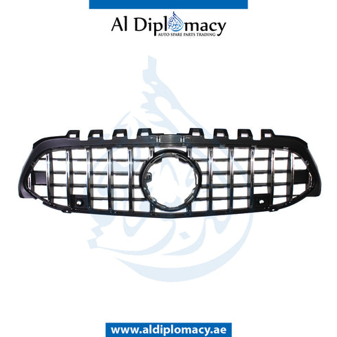 SHOW Grille, GT Style, BLACK for Mercedes-Benz CLA Class W117 (2013-2022) models