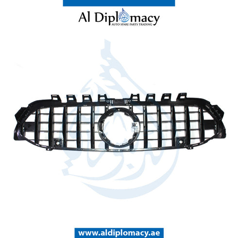 SHOW Grille, GT Style, BLACK for Mercedes-Benz CLA Class W117 (2013-2022) models
