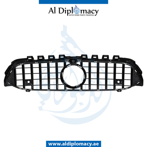 SHOW Grille, GTR Style, BLACK for Mercedes-Benz A Class W177 (2018-2020) models