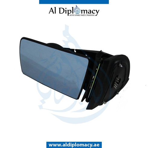 Left Mirror Frame, WITH Glass, WITHOUT COVER for Mercedes-Benz C Class W202 (1994-2000) models, Part Number T-2028100116