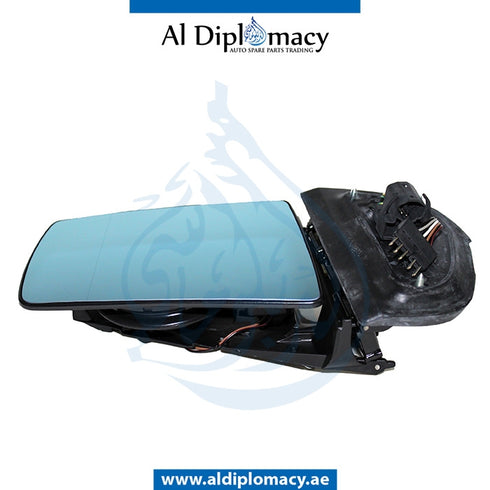 Right Mirror Frame, WITH Glass, WITHOUT COVER for Mercedes-Benz C Class W202 (1994-2000) models, Part Number T-2028101216