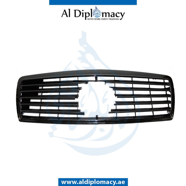 SHOW Grille, Black, 10 LINES for Mercedes-Benz C Class W202 (1994-2000) models, Part Number T-202GRILL-BK(10LINE)
