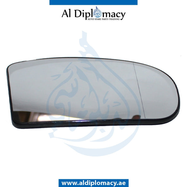 Right Mirror GLASS for Mercedes-Benz C Class W203 (2001-2007) models, Part Number T-2038100221